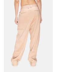 ROBERTO COLLINA Pantaloni donna pinces rosa