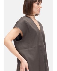ROBERTO COLLINA Blusa donna marrone