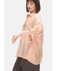 ROBERTO COLLINA Camicia donna oversize Nude