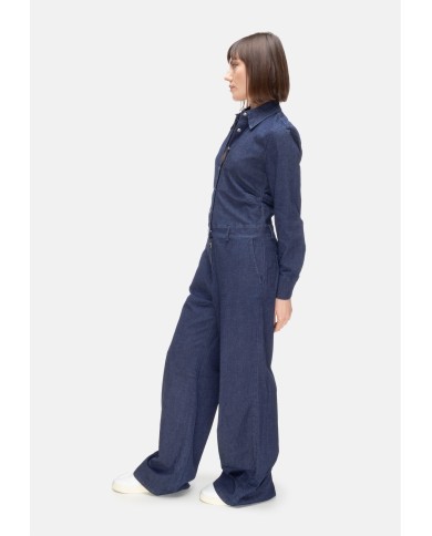 SHAFT JEANS Tuta donna Denim