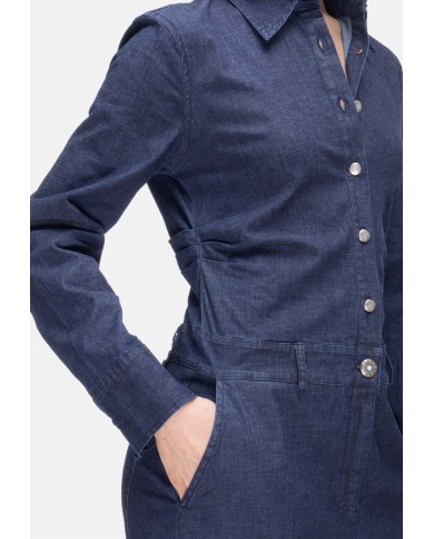 SHAFT JEANS Tuta donna Denim