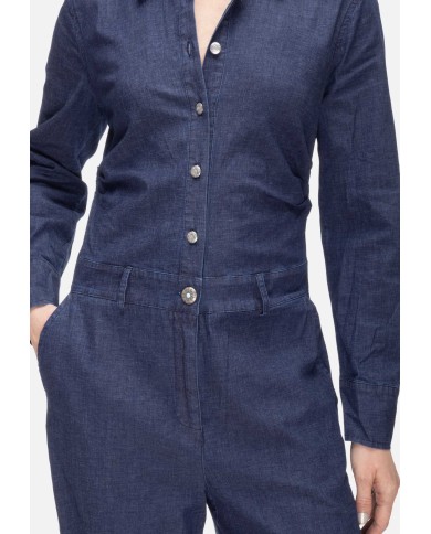 SHAFT JEANS Tuta donna Denim