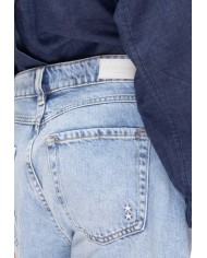 ICON DENIM Bermuda jeans donna blu