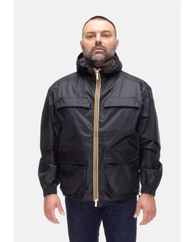 K-WAY Giubbino uomo Clad Black Pure          