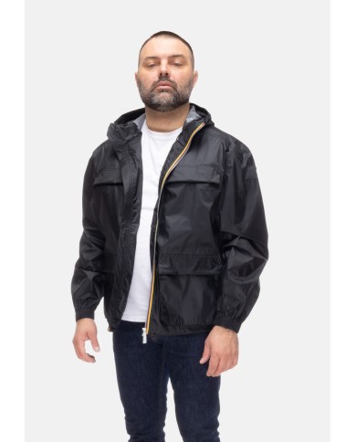 K-WAY Giubbino uomo Clad Black Pure          
