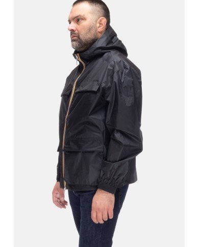 K-WAY Giubbino uomo Clad Black Pure          