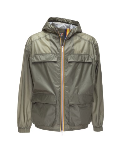 K-WAY Giubbino uomo Clad Green Lichen