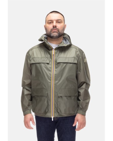 K-WAY Giubbino uomo Clad Green Lichen