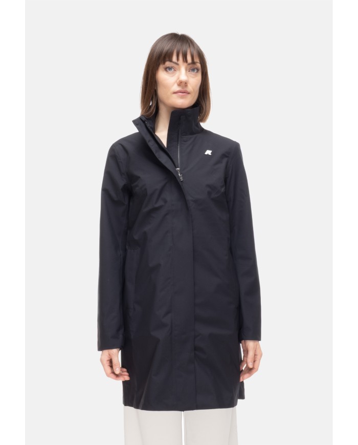 K-WAY Giaccone donna Dukesse Black Pure          