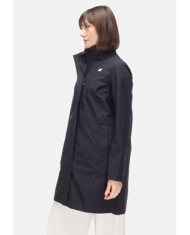 K-WAY Giaccone donna Dukesse Black Pure          