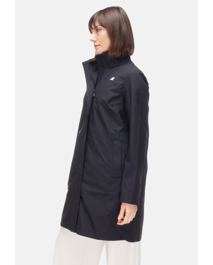 K-WAY Giaccone donna Dukesse Black Pure          