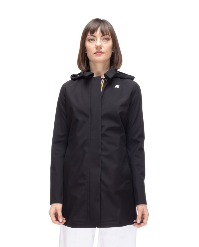 K-WAY Giaccone donna Mathy Bonded Black Pure          