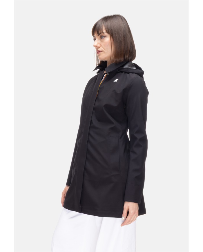 K-WAY Giaccone donna Mathy Bonded Black Pure          