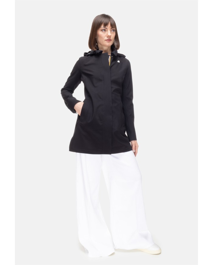 K-WAY Giaccone donna Mathy Bonded Black Pure          