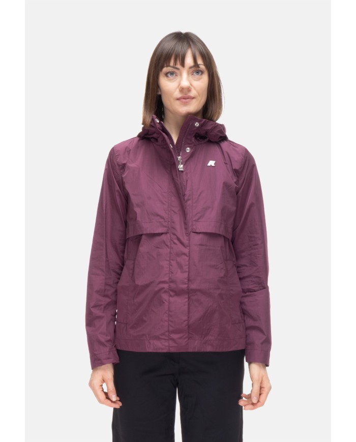 K-WAY Giubbino donna Sophile VIOLET MAUVE WINE