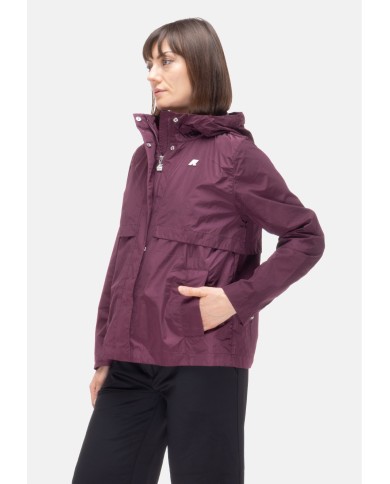 K-WAY Giubbino donna Sophile VIOLET MAUVE WINE