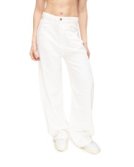 ICON DENIM Jeans donna bianco