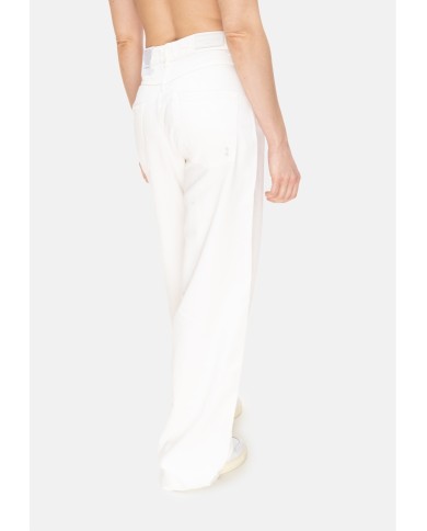 ICON DENIM Jeans donna bianco