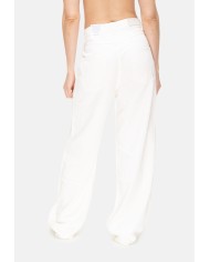 ICON DENIM Jeans donna bianco