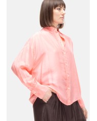 TELA Camicia seta donna Rosa