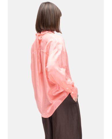 TELA Camicia seta donna Rosa