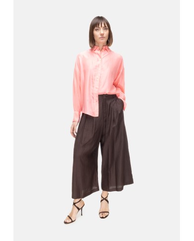 TELA Camicia seta donna Rosa