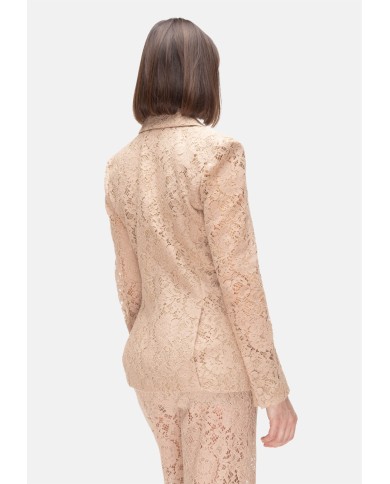 L'AGENCE Giacca donna pizzo Beige