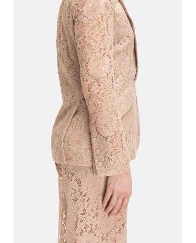 L'AGENCE Giacca donna pizzo Beige