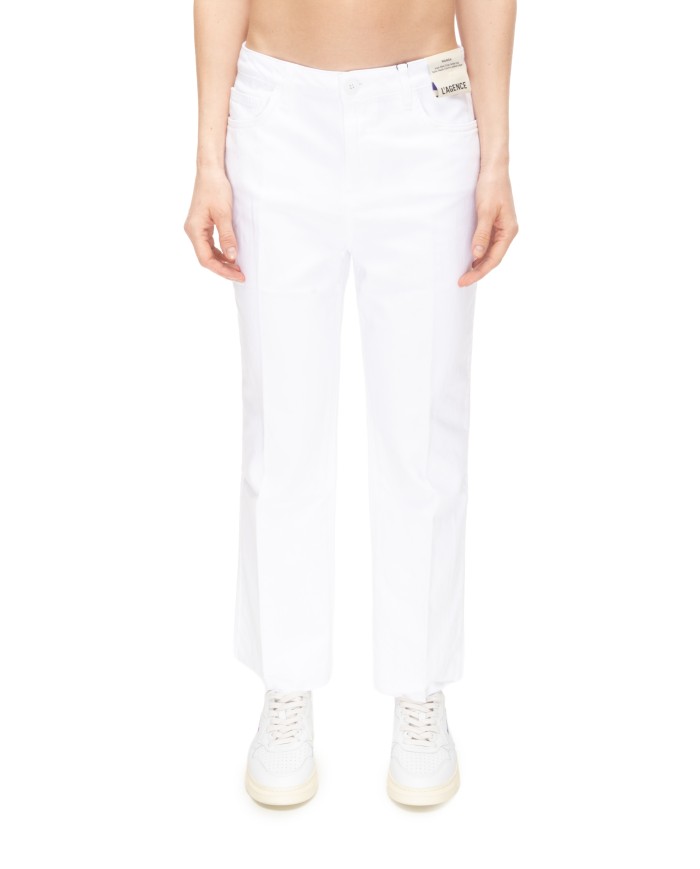 L'AGENCE Jeans donna Bianco