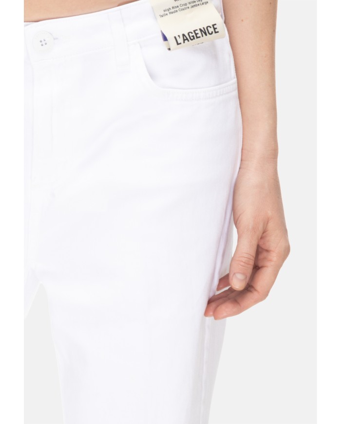 L'AGENCE Jeans donna Bianco