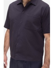 HERNO Camicia uomo manica corta Blu