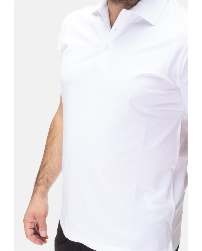 HERNO Polo uomo Bianco