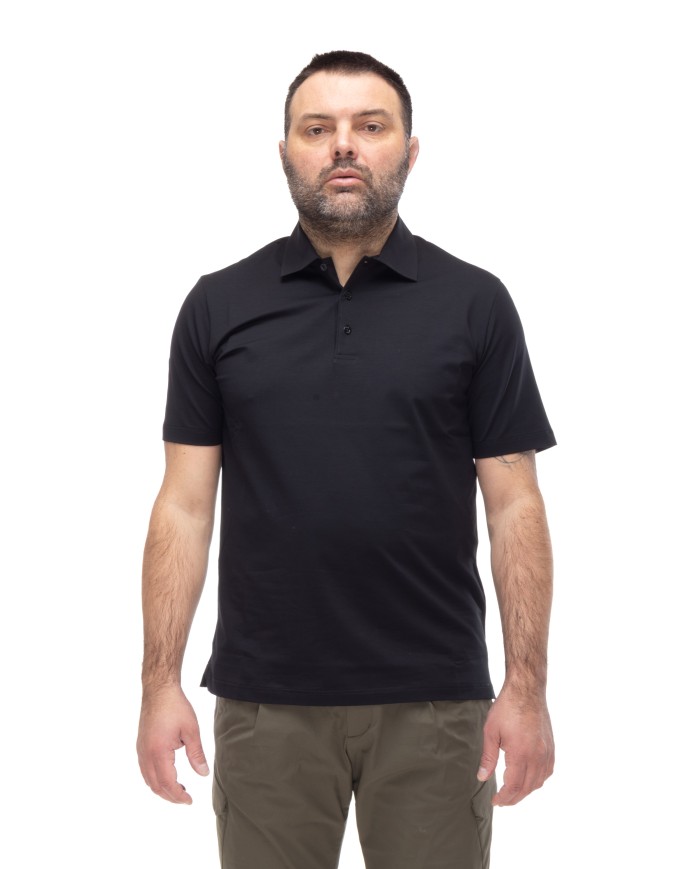 HERNO Polo uomo Nero