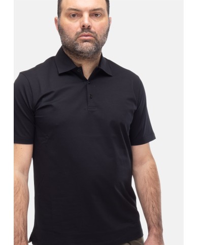 HERNO Polo uomo Nero