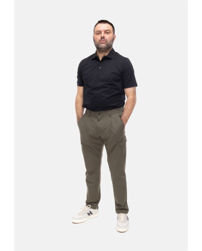 HERNO Pantaloni cargo uomo Verde