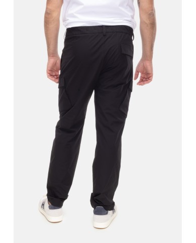 HERNO Pantaloni cargo uomo Nero