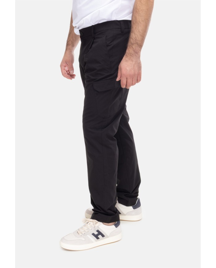HERNO Pantaloni cargo uomo Nero