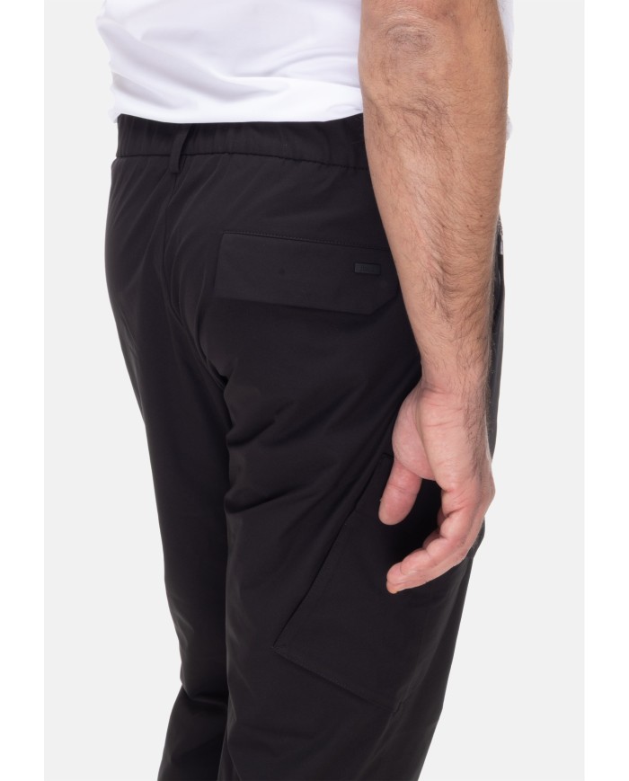 HERNO Pantaloni cargo uomo Nero