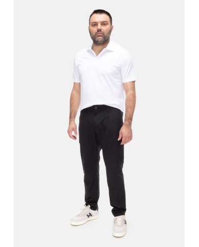 HERNO Pantaloni cargo uomo Nero