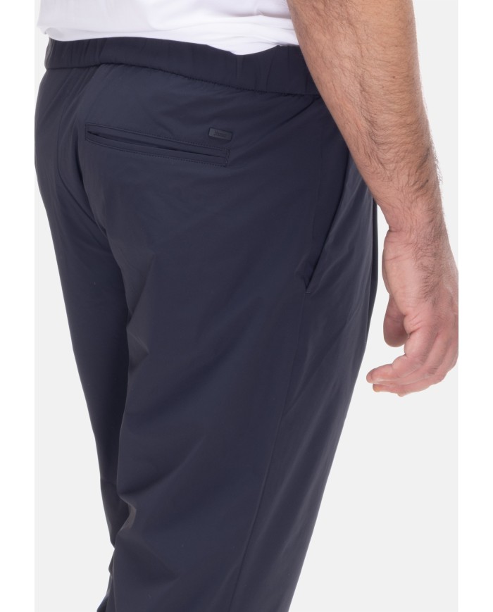 HERNO Pantaloni uomo pinces Blu