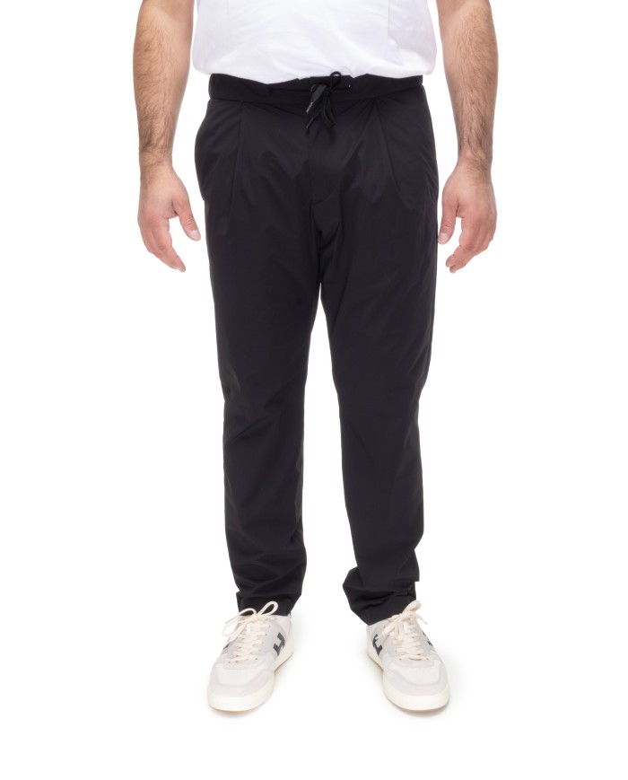 HERNO Pantaloni uomo pinces Nero