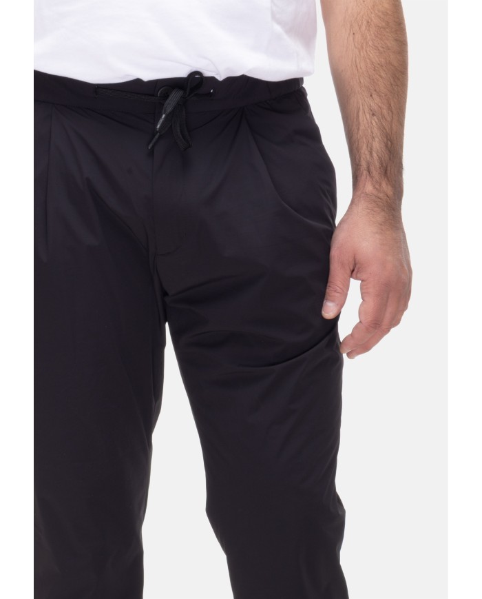 HERNO Pantaloni uomo pinces Nero