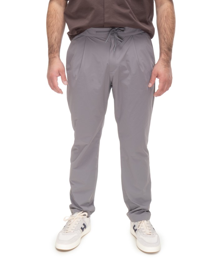 HERNO Pantaloni uomo pinces Grigio medio