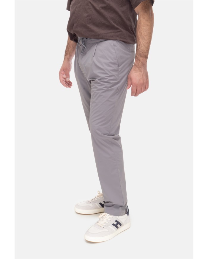 HERNO Pantaloni uomo pinces Grigio medio
