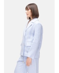 'S MAX MARA Giacca donna doppiopetto Azzurro