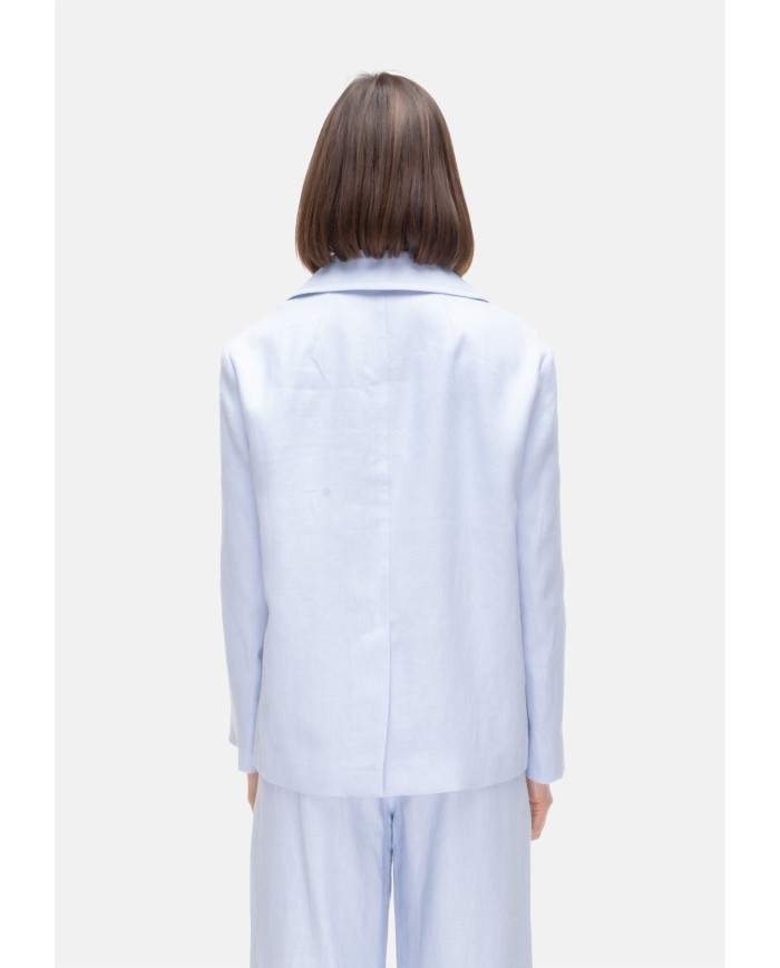 'S MAX MARA Giacca donna doppiopetto Azzurro