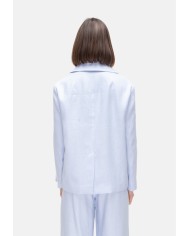 'S MAX MARA Giacca donna doppiopetto Azzurro