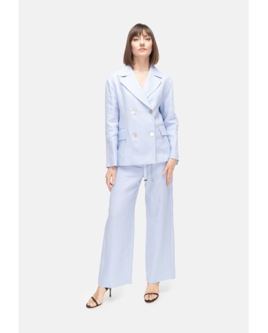 'S MAX MARA Giacca donna doppiopetto Azzurro