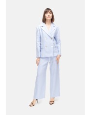 'S MAX MARA Giacca donna doppiopetto Azzurro