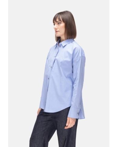 'S MAX MARA Camicia donna Azzurra